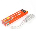  Hoco UPL12 Type-C Metal Jelly Knitted 1.2 M silver