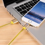  Hoco UPL12 Type-C Metal Jelly Knitted 1.2 M gold