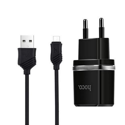 ������� �������� ���������� Hoco C11 � Micro USB (1USB, 1�) black