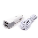 ��� Hoco Z23 grand style with lightning (2USB, 2.4A) white
