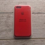  Apple iPhone 7/8 Silicone Case Product Red
